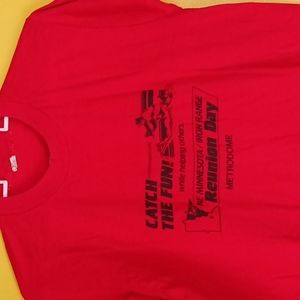 True vintage single stitch metrodome T-shirt